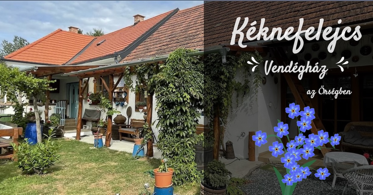 Kéknefelejcs Vendégház in Szatta, Hungary